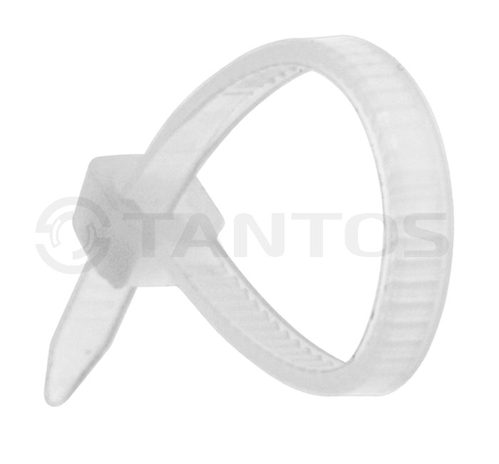 Tantos Хомут nylon 100×2,5 мм 100 шт. белый Tantos