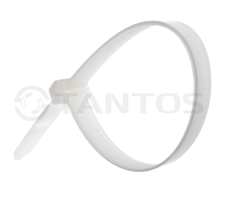 Tantos Хомут nylon 150×2,5 мм 100 шт. белый Tantos