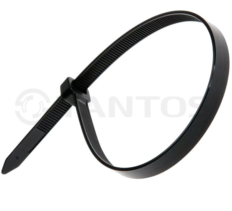 Tantos Хомут nylon 150×2,5 мм 100 шт. чёрный Tantos