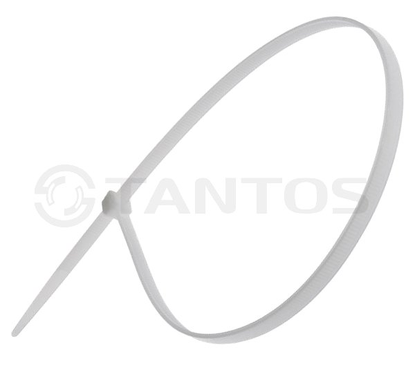 Tantos Хомут nylon 250×3,6 мм 100 шт. белый Tantos